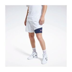 Reebok Mens Colorblock Swim Bottom Trunks, White, M, DM